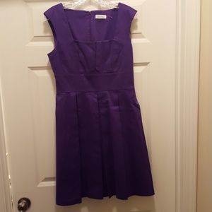 Calvin Klein pleated dress